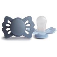 FRIGG Lucky Size 1:0-6 months dummy Slate/Powder Blue 2 pc