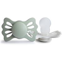 FRIGG Lucky Size 2:6-18 months dummy Sage/Silver Gray 2 pc