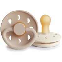 FRIGG Moon Phase Size 2:6-18 months dummy Cream/Croissant 2 pc