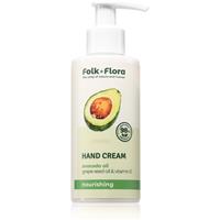 Folk & Flora Avocado Oil nourishing cream for hands 150 ml