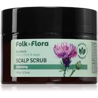 Folk & Flora Burdock scalp scrub 180 g