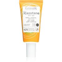 FlosLek Laboratorium Beta Carotene eye cream for eye bags and wrinkles with caffeine 30 ml