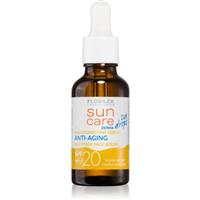 FlosLek Laboratorium Sun Care Derma Sun Drops protective serum with anti-ageing effect SPF 20 30 ml