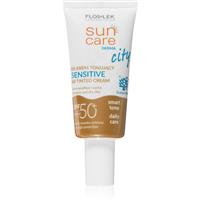FlosLek Laboratorium Sun Care Derma City BB BB cream with very high sun protection for sensitive skin SPF 50+ 30 ml