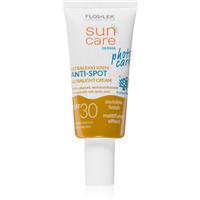 FlosLek Laboratorium Sun Care Derma Photo Care light protective face cream for skin with imperfections SPF 30 30 ml