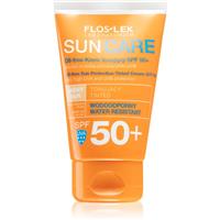 FlosLek Laboratorium Sun Care Derma toning protective cream for oily and combination skin SPF 50+ 50 ml