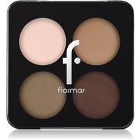 flormar Color Eyeshadow Palette eyeshadow palette shade 004 Swiss Chocolate 6 g