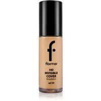 flormar HD Invisible Cover Foundation light illuminating foundation SPF 30 shade 80 Soft Beige 30 ml