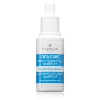 FlosLek Pharma Cica Care Calming-Moisturizing CicaSerum soothing serum for dry and irritated skin 30 ml