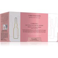FarmaVita Amethyste Chroma regenerating silk treatment for colour-treated hair 10x10 ml