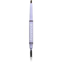 florence by mills Tint N Tame eyebrow pencil with brush shade Dark Brown 0.25 g