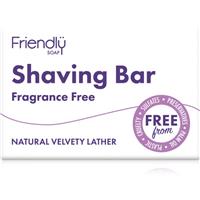 Friendly Soap Shaving Bar Fragrance Free natural soap for shaving fragrance-free 95 g