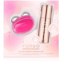 FOREO SUPERCHARGED Microcurrent Facelift Set gift set to firm and lift