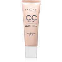 Farmasi Color Control brightening CC cream SPF 25 shade 02 Light To Medium 30 ml