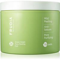 Frudia Green Grape exfoliating cotton pads for shiny skin and enlarged pores 70 pc