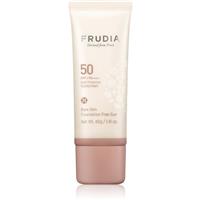 Frudia Sun Bare Skin Foundation protective mineral face fluid to even out skin tone SPF 50 40 g