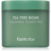 Farmstay Tea Tree Biome toner pads with soothing effect 140 ml