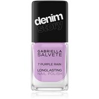 Gabriella Salvete Denim Story long-lasting nail polish shade 07 Purple Rain 11 ml