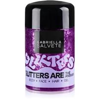 Gabriella Salvete Glitters Are The Answer face and body glitter shade Violet 10 ml