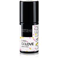 Gabriella Salvete GeLove gel nail polish for UV/LED hardening 3-in-1 shade 35 Sweetie 8 ml