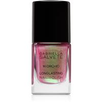 Gabriella Salvete Longlasting Enamel holographic effect nail polish shade 14 Orchid 11 ml