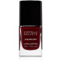 Gabriella Salvete Longlasting Enamel long-lasting nail polish with high gloss effect shade 21 Burgundy 11 ml