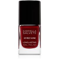 Gabriella Salvete Longlasting Enamel long-lasting nail polish with high gloss effect shade 23 Red Wine 11 ml