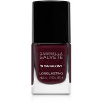 Gabriella Salvete Longlasting Enamel long-lasting nail polish with high gloss effect shade 19 Mahagony 11 ml