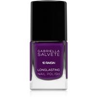 Gabriella Salvete Longlasting Enamel long-lasting nail polish with high gloss effect shade 10 Raisin 11 ml