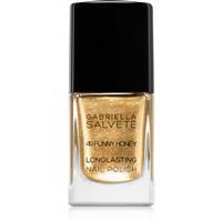 Gabriella Salvete Longlasting Enamel long-lasting nail polish with glitter shade 49 Funny Honey 11 ml