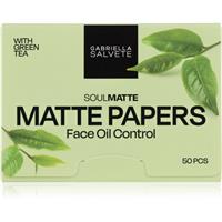 Gabriella Salvete SoulMatte Green Tea blotting papers with green tea 50 pc