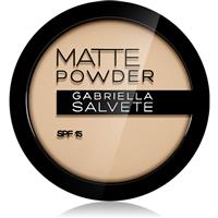 Gabriella Salvete Matte Powder mattifying powder SPF 15 shade 01 8 g