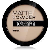 Gabriella Salvete Matte Powder mattifying powder SPF 15 shade 02 8 g