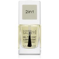 Gabriella Salvete Nail Care Top & Base Coat base and top coat nail polish with gel consistency 11 ml