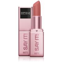 Gabriella Salvete Say It! It Matters matte lipstick with powder effect shade 02 4 g