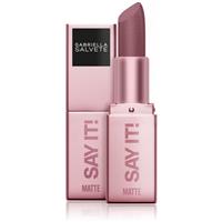 Gabriella Salvete Say It! It Matters matte lipstick with powder effect shade 04 4 g
