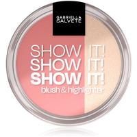 Gabriella Salvete Show It! blusher with illuminator shade 01 9 g