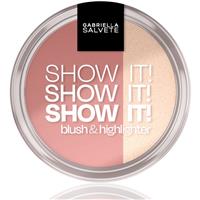 Gabriella Salvete Show It! blusher with illuminator shade 02 9 g