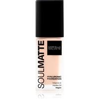 Gabriella Salvete SoulMatte Hyaluronic Foundation long-lasting foundation with matt effect shade 01C Porcelain Cold 30 ml