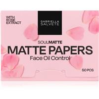 Gabriella Salvete SoulMatte Rose Extract blotting papers with rose oil 50 pc