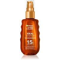 Garnier Ambre Solaire Ideal Bronze protective tan accelerating oil SPF 15 150 ml