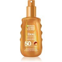 Garnier Ambre Solaire Ideal Bronze sunscreen lotion spray for the body SPF 50 150 ml