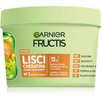 Garnier Fructis Lisci Cheratina nourishing hair mask for shine 370 ml