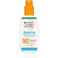 Garnier Ambre Solaire Sensitive Advanced sunscreen lotion spray with SPF 50+ for sensitive skin 150 ml
