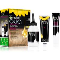 Garnier Olia Big Kit permanent hair dye shade 9.0 Light Blond