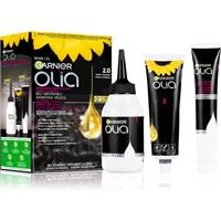 Garnier Olia Big Kit permanent hair dye shade 2.0 Black Diamond