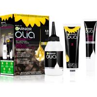 Garnier Olia Big Kit permanent hair dye shade 5.0 Brown 1 pc