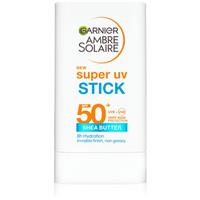 Garnier Ambre Solaire Super UV tanning stick for body and face SPF 50+ 18 g