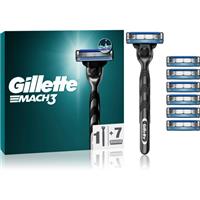 Gillette Mach3 razor + replacement heads 7 pc