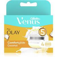 Gillette Venus ComfortGlide Olay Coconut replacement blades 4 pc